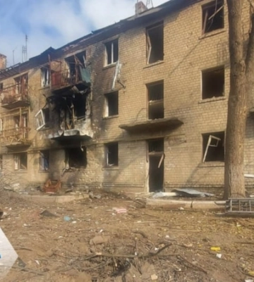У Дружківці на Донеччині через удар РФ поранені сім людей, зокрема ціла родина – прокуратура