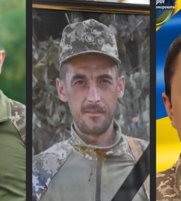 Рівненщина попрощалася з трьома Героями: Віктором Тисячним, Юрієм Нестерчуком та Русланом Кондратюком