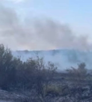 Підпалили солому: у громаді на Волині вигоріло десять гектарів