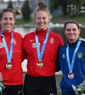 Запорізька веслувальниця Людмила Бабак здобула дві бронзи на чемпіонаті світу з каное-марафону
