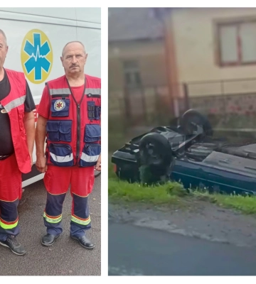 Травмувався 72-річний водій: на Закарпатті сталася ДТП