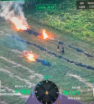 Повітряний моніторинг допоміг виявити паліїв сухої трави на Рівненщині