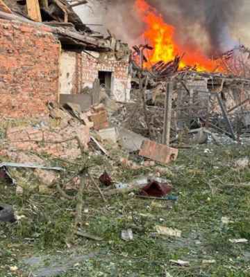 На Житомирщині внаслідок ворожих ударів одна людина загинула, ще одна отримала поранення