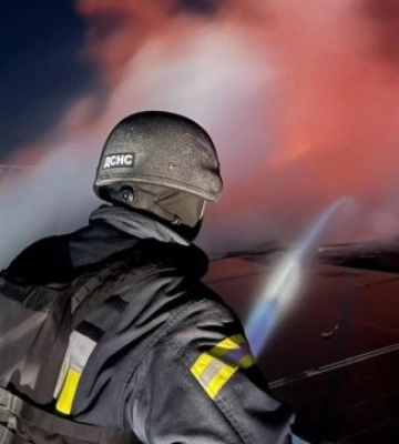 На Волині рятувальники ліквідували масштабну пожежу після російського обстрілу