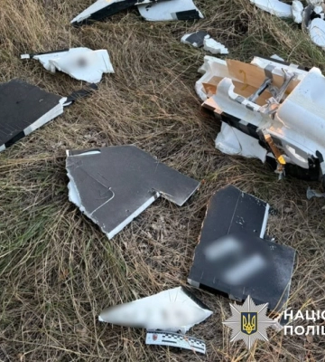 Поліцейські знешкодили бойову частину російського дрона на Кіровоградщині 