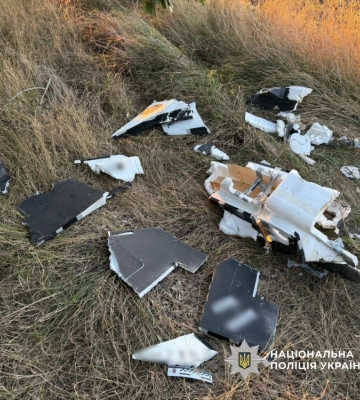 На Кіровоградщині поліцейські вибухотехніки знищили бойову частину ворожого дрона