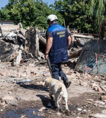 В Хмельницкой области на месте российского удара обнаружили тело погибшего — ГСЧС