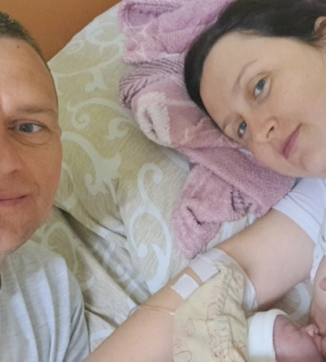 У Луцькому пологовому будинку під час тривоги з’явилася на світ дівчинка