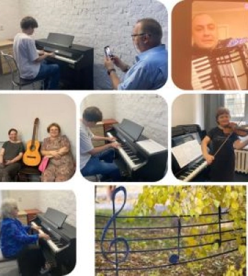 У Дніпрі відкрився музичний хаб для переселенців з Донеччини