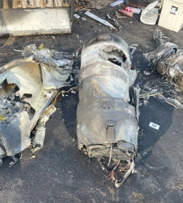 У Солонківській громаді виявили уламки крилатої ракети