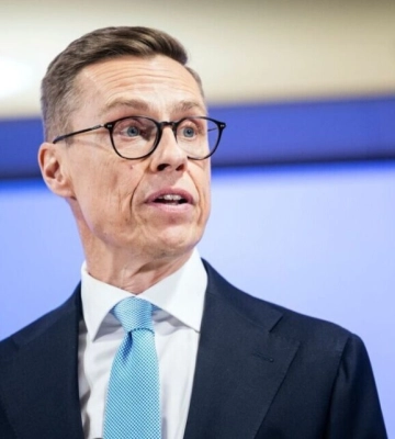 До Києва з візитом прибув президент Фінляндії Александр Стубб