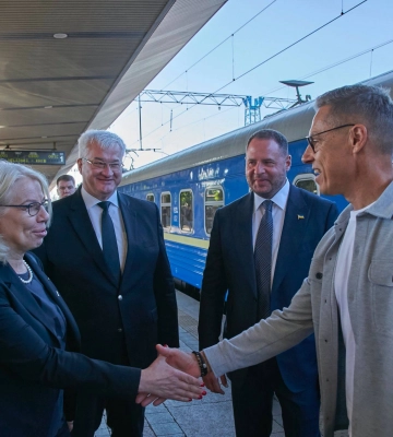 До Києва прибув президент Фінляндії Александр Стубб