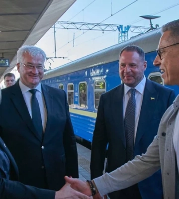 До Києва з візитом прибув президент Фінляндії Александр Стубб