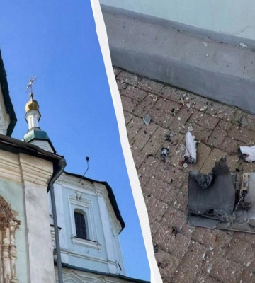 Окупанти атакували ударним безпілотником історичний об’єкт у Сумах