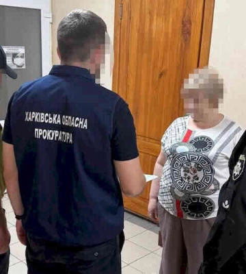 На Харківщині затримали колаборантку, яка очолила окупаційне КП