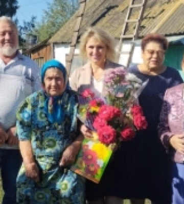 На Полтавщині Варвара Дзюбенко відсвяткувала 90-річчя