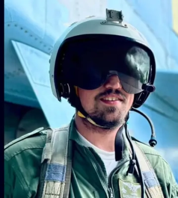 В Запорожском направлении погиб пилот Су-27 Александр Боровик