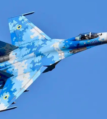 На Запорожском направлении на самолете Су-27 разбился летчик