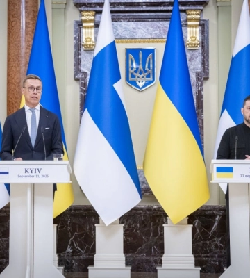 До Києва з візитом прибув президент Фінляндії Александр Стубб