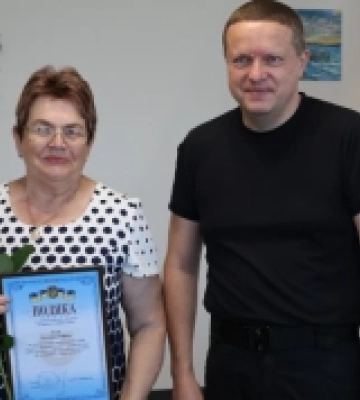Адміністраторка Ківерцівського ЦАПУ отримала грамоту обласної адміністрації
