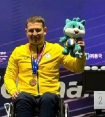 Миколаївський спортсмен здобув  бронзу на чемпіонату світу з фехтування на кріслах колісних