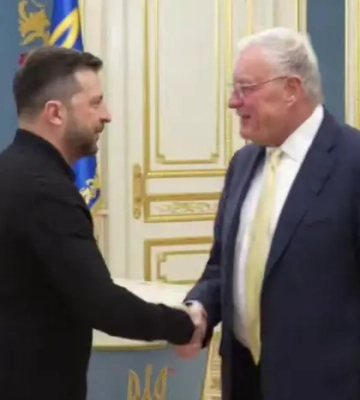 Зеленський обговорив з Келлогом гарантії безпеки для України