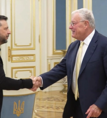 Зеленський зустрівся із Келлогом у Києві