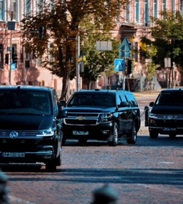 У центрі Києва 12 вересня діятимуть обмеження руху через візит іноземних делегацій