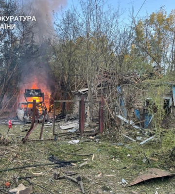 У Сумах – приліт по нежитловому приміщенню