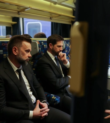 З Ужгорода євроколією відправився новий прямий потяг до міст ЄС
