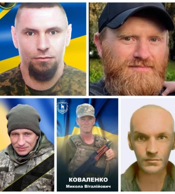 На Рівненщині попрощалися із п'ятьма Захисниками