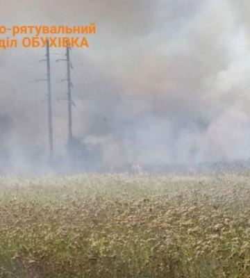 Вогонь охопив понад 5 га: під Дніпром знову сталася масштабна пожежа