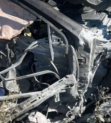 "Молнія" вдарила по авто у Шевченківській громаді на Харківщині: троє поранених