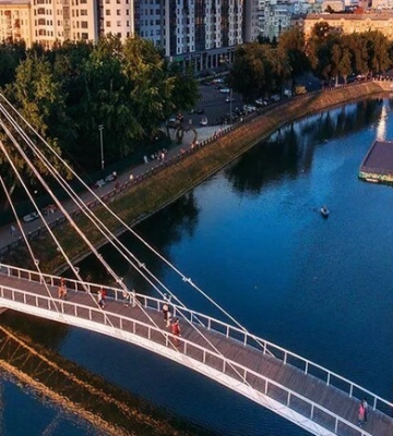 С завтрашнего дня перекроют мост в сквере «Стрелка» в Харькове: надолго ли