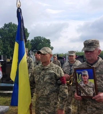 На Волині попрощалися із загиблим бійцем Василем Дуркотом 