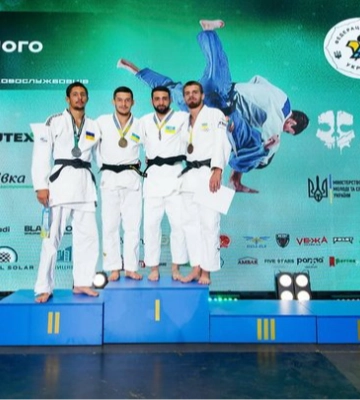 Волинянин Вадим Чернов став чемпіоном України з дзюдо