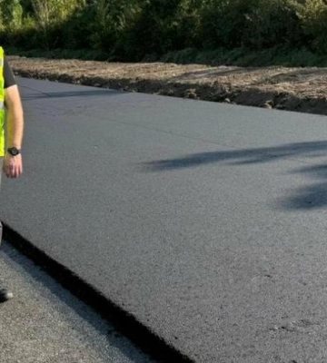 На Львівщині триває масштабний капітальний ремонт міжнародної траси