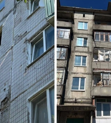 Зранку росіяни скинули на Краматорськ авіабомбу, постраждала жінка