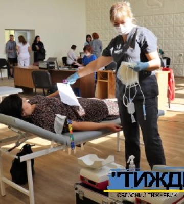 У Тростянецькій лікарні організували пункт здачі крові