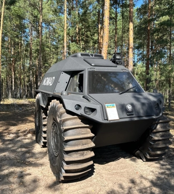 Прикордонники Рівненщини отримали сучасний снігоболотохід для ефективного патрулювання