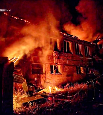 Дрони атакували два райони Харківщини: горіли будинки, є постраждалі. ФОТОрепортаж