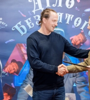 "Діло Безп’ятого": Вінниця стала першим містом, де презентували фільм режисера Валерія Шалиги