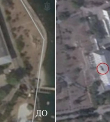 Підрозділи ВМС ЗСУ уразили комунікаційний вузол Чорноморського флоту РФ у Криму