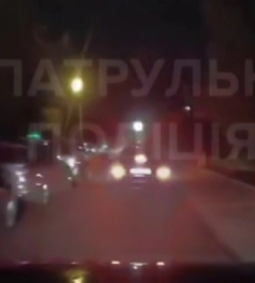 Волинські поліцейські наздоганяли мотоцикліста-порушника під час дії комендантської години