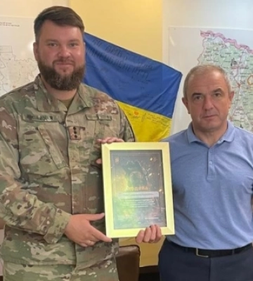 Енергетики Рівненщини отримали Подяку від військових