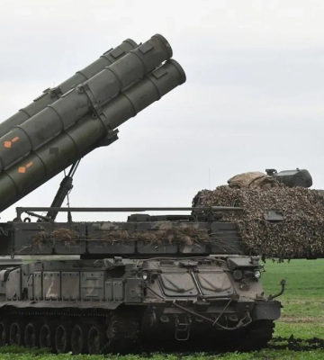 Військові ГУР уразили ЗРК "Бук" армії РФ на ТОТ Запорізької області