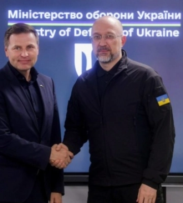 Міністри оборони України та Естонії у Києві обговорили двостороннє співробітництво у сфері оборони