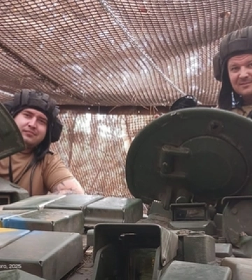 Показали велетів-танкістів волинської бригади 