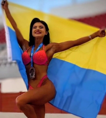 Бодібілдерка з Рівненщини виборола "бронзу" на світовому турнірі