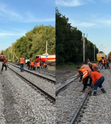 Рух поїздів між Васильковом і Бояркою повністю відновлено після нічних вибухів на Київщині